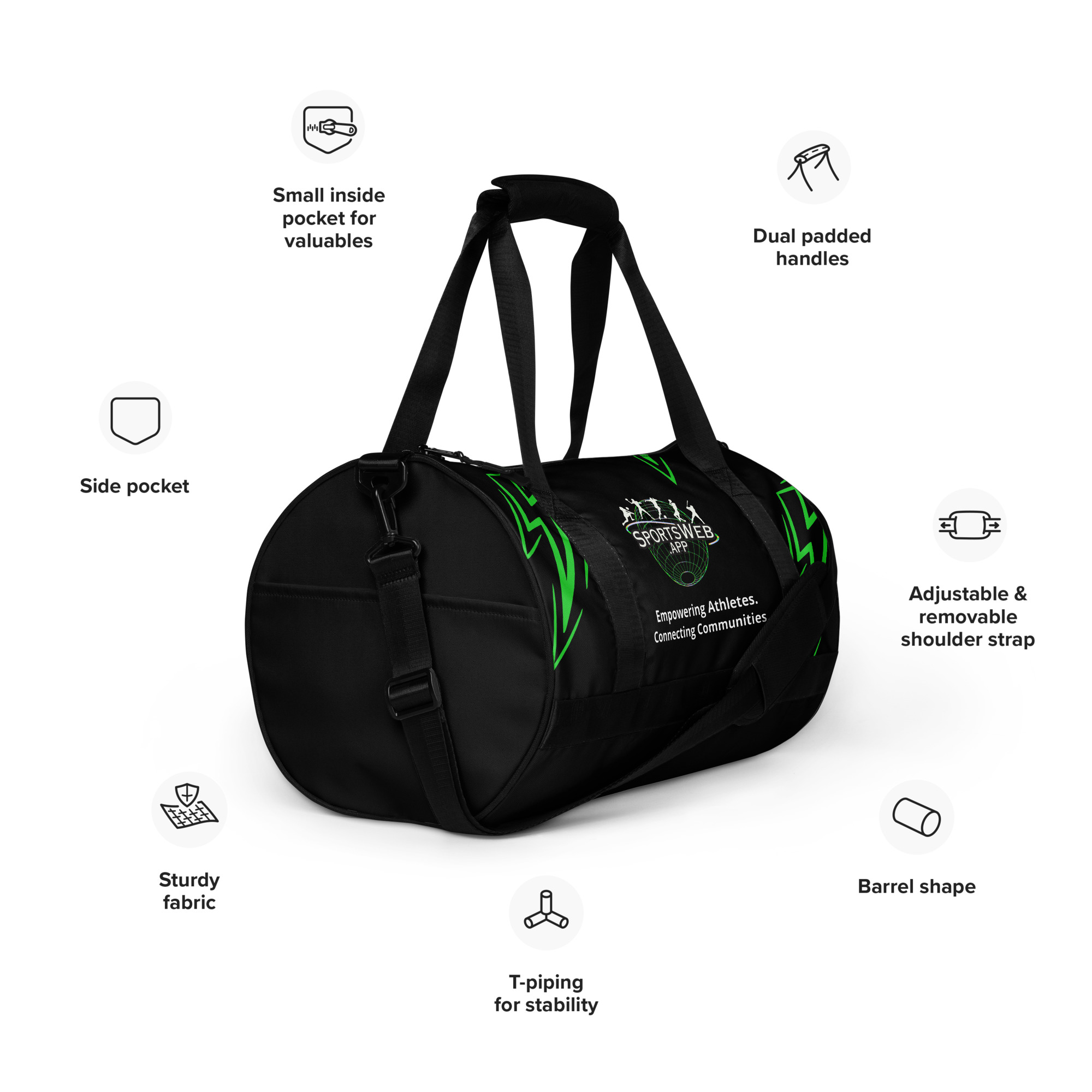 SportsWeb - Gym Bag (Action Bolts) - Image 3
